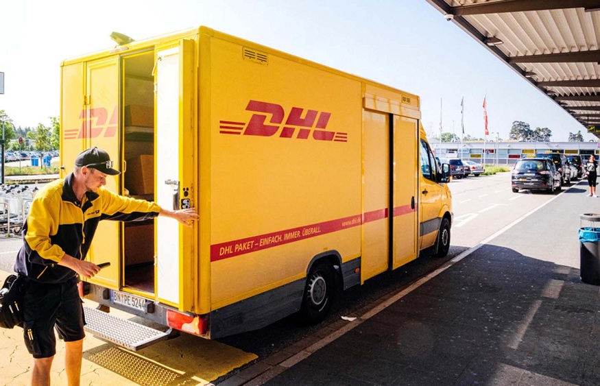 DHL-truck