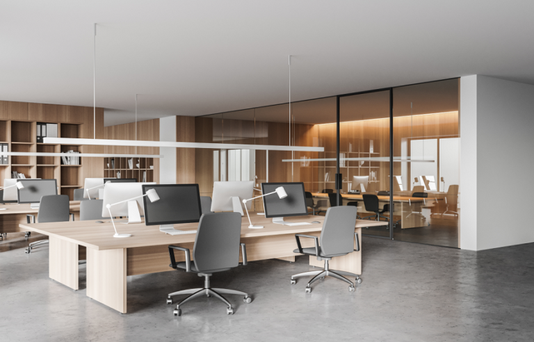 The modern corporate environment has adopted minimalist office interior design as its primary aesthetic because it brings value through essentiality and minimal decoration.